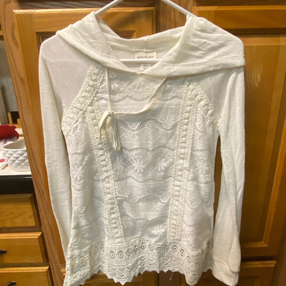 White sweater
